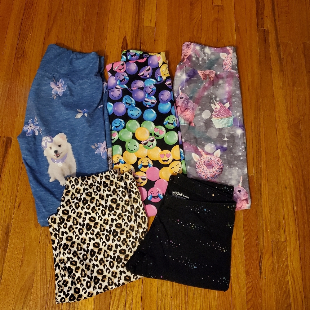 Girl's leggings lot